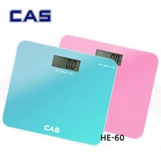 CAS 디지털 체중계 가정용 유리발판 슬림 바닥 저울 몸무게 측정 생활용품 실내사용형