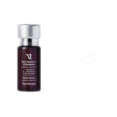 2월 제조 바이알레시피 순수 비타민 CE페룰릭 맑은 광채 기미앰플 잡티 검버섯 색소침착 흑자 미백 항산화 밝은 피부톤 비타민C앰플, 1개, 17g