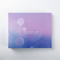 콘서트티켓북 뮤지컬 영화 야구 기차표 비행기표 영화표 스크랩북 티켓보관 스크랩북, 25페이지/100매, 갤럭시