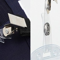 다목적 명찰고리 집게 행사용명찰