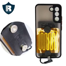 래셔널 자석충전 거치대 아이폰15 열선 범퍼케이스, 아이폰15플러스