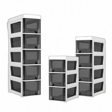 이동식 수납장 미니 주방양념통선반 슬라이딩수납 주방수납트레이 틈새수납함 틈새서랍장 기저귀수납 양념, 4단