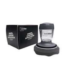 Lucullan 올인원 타이어 샤인 리케이터 왁스 디스펜스 스폰지 키트 타이어 대시보드 플라스틱 드레싱용, 01 2 Tire Applicators