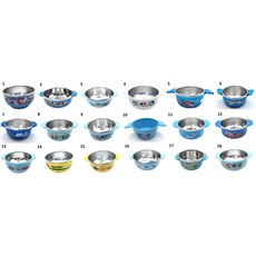 유아 어린이 어린이집 밥공기 모음 유아식기 스텐공기 캐릭터식기 랜덤발송