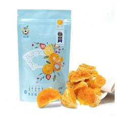 吉之果 鮮果乾-橘子果瓣 天然健康無添加 Q彈有嚼勁 獨立包裝方便攜帶, 40g, 1個