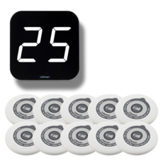 링크맨 콜벨 무선 호출벨 세트 병원 요양원 학교 비상벨, 호출벨 1개 구성