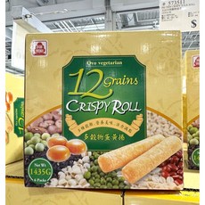 北田 12種穀物脆蛋捲, 1435g, 1個