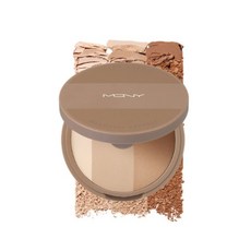 맥퀸뉴욕 페이크 업 3색 쉐딩 9g, Beige Brown(베이지브라운컬러), 1개