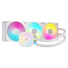 CORSAIR 海盜船 IQ Link Titan 360 RX RGB 簡約水冷散熱器機殼, 1個, 白色, CW-9061021-WW