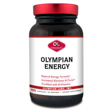 OLYMPIAN LABS 能量補充膠囊, 100顆, 1罐