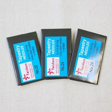 예담 십자수 바늘 세트 25개입 태피스트리 쌈바늘, 1개