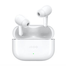 iQOO 無線藍牙耳機，清晰音質，輕巧舒適，快速充電，簡約時尚, 電光白, iQOO TWS 5