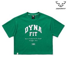매장정품 [다이나핏(스포츠)]여성 (어텐션) 캐주얼 크롭 오버핏 반팔 티셔츠 (YWM23246G8) 279131