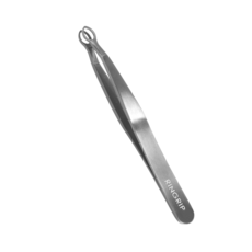 국산 프리미엄 핸드메이드 링클리퍼 초정밀 고급 족집게 1개 90년 장인정신 인체공학적 304 스테인레스, 실버