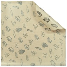 크라프트 P02G 식품포장지 (300mm x 300mm), 1세트, 1000개, 크라프트지