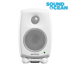 GENELEC 클래식 시리즈 제네렉 스튜디오 모니터 스피커 1통, 8010(화이트)