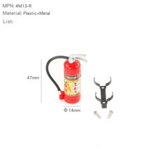 자동차 레인쉴드 사이드 윈도우 툴 박스 확장형 백 스쿨 수납 크롤러 액세서리용, 1. Fire Extinguisher