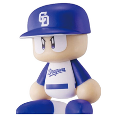 【M.M小舖】『現貨』 BANDAI 轉蛋 實況野球排隊公仔 中央聯盟 實況野球 排隊 野球 棒球 公仔 全6款, 1個, F款/中日龍 1E571