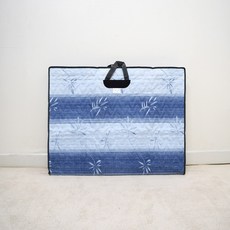 남원 향림공예 사각 꽃파랑 상커버 510 x 390 밥상 커버