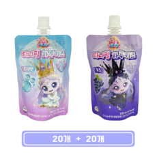 프레시코 프린세스 캐치티니핑 하루키즈 소다맛 + 포도맛, 20개, 100ml