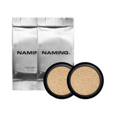 네이밍 레이어드 핏 쿠션 리필, 2개, 12g, 19N