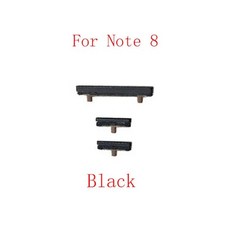 전원 켜기 끄기 버튼 볼륨 스위치 컨트롤 삼성 노트 8 N950F 9 N960F 사이드, [08] Note 8 Black