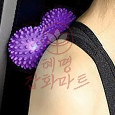 땅콩 마사지볼 2p세트 퍼플 혜명상점