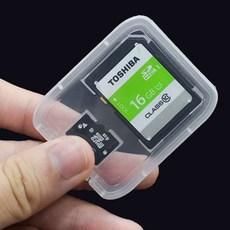 마이크로SD 메모리카드케이스 블랙박스 메모리칩 보관통, SD카드보관케이스, 1개