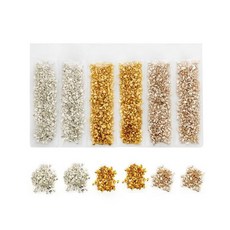 수제 수지 유리 금형 깨진 장식 아트 UV 크리스탈 보석 필러 네일 공예 DIY 충전 에폭시 만들기, Style 18, 1개