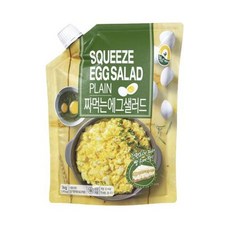 오뚜기 짜먹는 에그샐러드 플레인 1000g 1개, 1kg