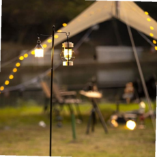 스탠드 캠핑 거치 랜턴 캠핑조명 걸이형 폴대형 59000EA 1EA, 단품