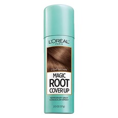 【Loreal 巴黎萊雅】瞬效補色噴霧-淺咖啡色(2oz/57g), 1個