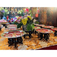 宴王盤架組 (12入) - 快速收納 適用5-8吋盤, 黑色,12個, 1個