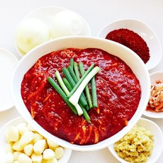 [장독 김치양념] HACCP인증 100프로 국산재료로 만든 맛있는 김칫속 1kg부터, 4kg, 1개