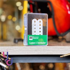 Seymour Duncan Custom 5 Trembucker TB-14 雙線圈 拾音器 (金色/白色/黑色), 白色