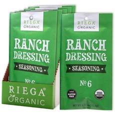 오가 랜치 드레싱 시즈닝, 8개, 15g