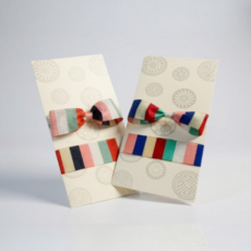 리본공간 전통 색동 리본 9M | 추석 설날 명절 선물포장 답례품, 2. 행복, 25mm