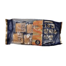 젤리젤리 18겹 밀푀유 식빵 640g (80g x 8입), 8개, 80g