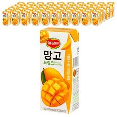 델몬트 망고 드링크 190ml 32팩x3, 96개