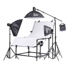 【控光後衛】Skier Sunray 420W 中大型商品攝影套組 V3