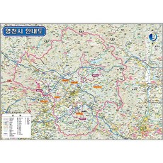 [대경지에스엠] 영천시 안내도(코팅), A1