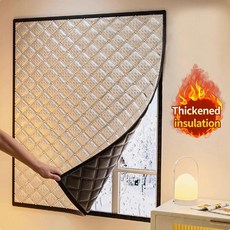 방풍 커튼 겨울 침실 단열 필름 내한 밀봉 스크린 창 도어, [00] Width 50cm, [00] height 80cm