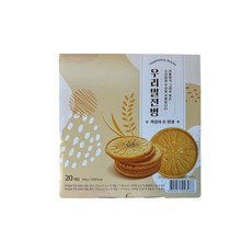 우리밀로 만든 흑임자&땅콩 전병 540g 20봉입 옛날과자, 1개