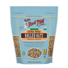 Bob's Red Mill 엑스트라 띡 롤드 오트 홀그레인, 907g, 1개