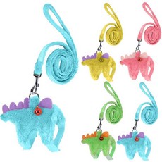 페렛 하네스 페렛 목줄 페럿 하네스 및 목줄 세트 안전한 벨 포함 페럿 칼라 작은 동물 조끼 하네스 강아지 찻잔 개 및 기타 소형 반려동물용 (블루), Blue