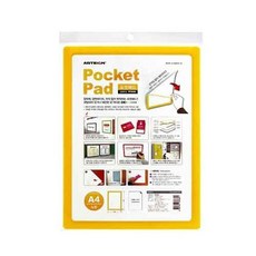 노랑 8834 포켓패드 A4 PP0005 323x235mm 65355pc 1(ea)