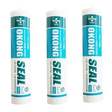 오공 무초산 실리콘 백색, 3개