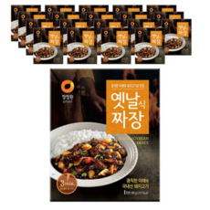 청정원 옛날식 즉석짜장, 180g, 60개