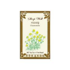 티뮤지움 캐모마일 미니 티 박스 티백, 1개, 5개입, 1g