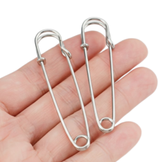 모디케이 대형 옷핀 이불 고정핀 7cm, 20개, 실버